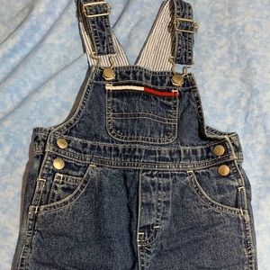 Tommy Hilfiger Short Jean Overalls Size 12 - 18 M